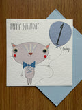1 today cute blue cat