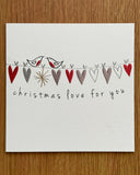 Christmas love for you Card