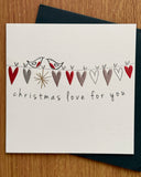 Christmas love for you Card