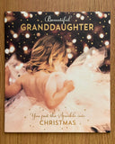 Beautiful Granddaughter Christmas Card