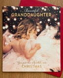 Beautiful Granddaughter Christmas Card