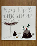 To my wife at Christmas