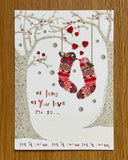 as long as you love me...kissing robins