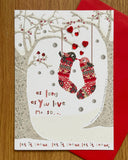 as long as you love me...kissing robins