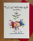 Let's get mucky under the mistletoe