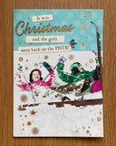 It was Christmas funny Card