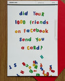 FACEBOOK FRIENDS BIRTHDAY CARD