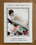 Birthday's are official pamper days