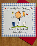 It's your Birthday, Hurrah! Birthday Card